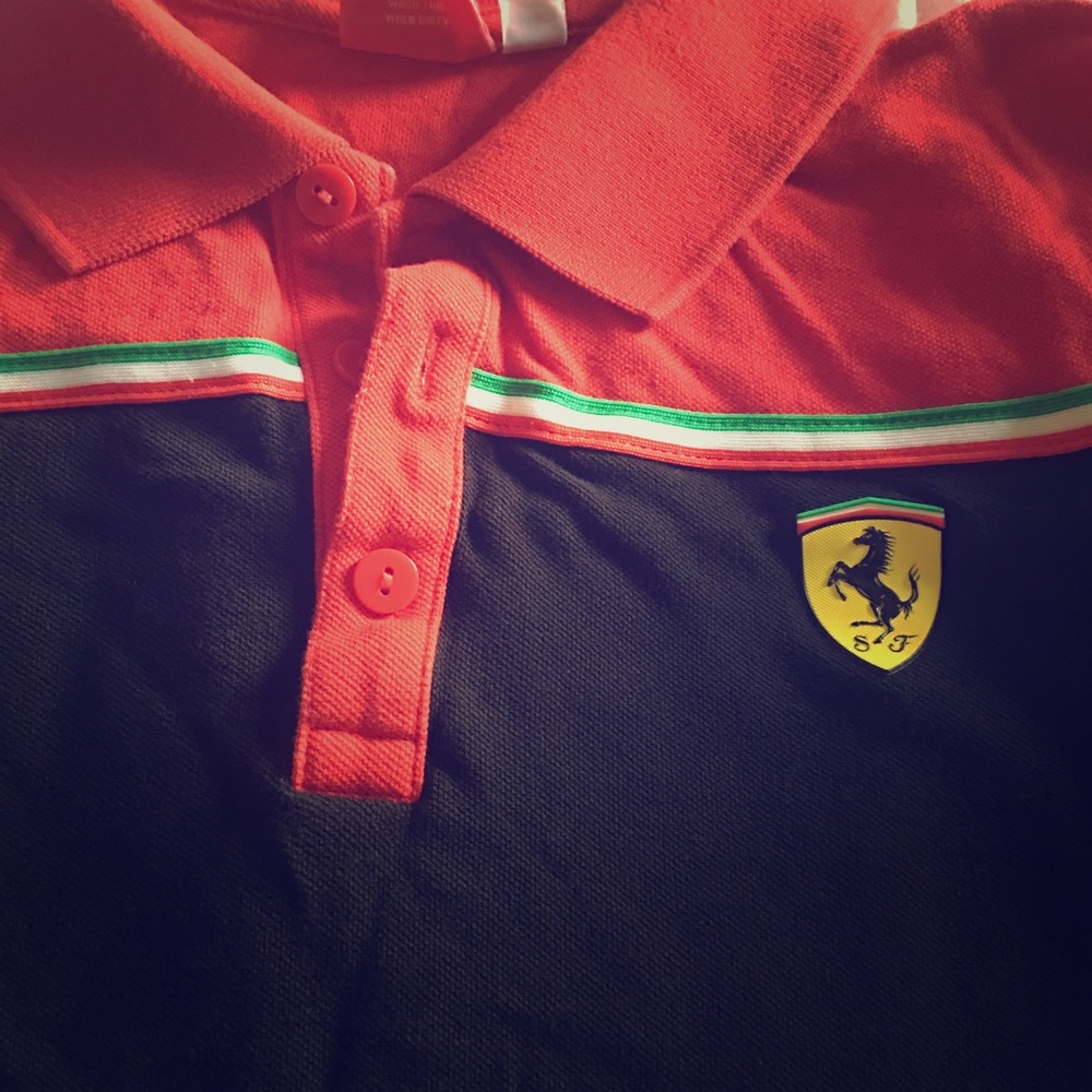 Ferrari puma collab Polo shirt